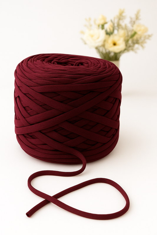 Maroon T-shirt Yarn (200 Grams)
