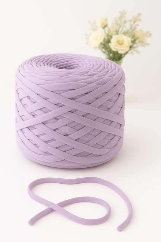 Lavendar Tshirt Yarn (200 Grams)