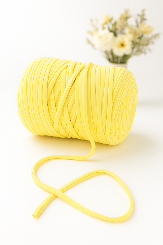 Butter Yellow T-shirt Yarn (200 Grams)